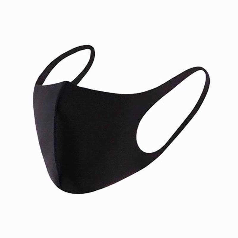 A black washable face mask from EFG Wholesale