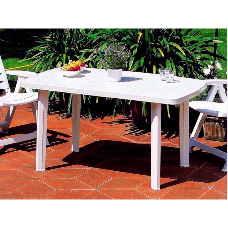 An oblong garden table from EFG Housewares