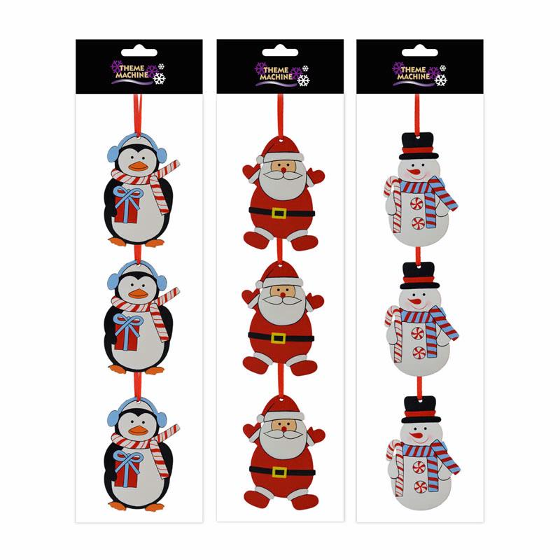 Christmas theme machine hangers 