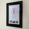 FRAMED ENGLAND F.C SHIRT NO1 DAD 50X40CM
