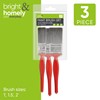 BRIGHT & HOMELY PAINT BRUSH SET 3 PACK
