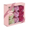 VALENTINES GIFTBOX PINK SOAP ROSES