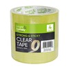 BRIGHT & HOMELY CLEAR TAPE 24MM X 25M PK4