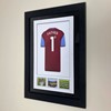 FRAMED WESTHAM UNITED F.C SHIRT NO1 FATHER 50X40CM