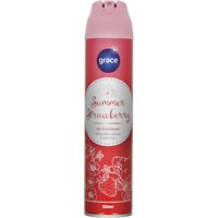 GRACE AIR FRESHENER SUMMER STRAWBERRY 300ML PK12