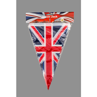UNION JACK BUNTING FLAG 25PC PVC 10M
