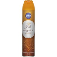 GRACE AIR FRESHENER OUD ELEGANCE 300ML PK12