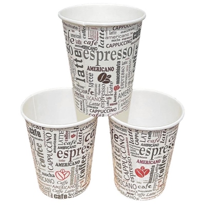 ECO WISE PAPER CUPS 12OZ 25PCS
