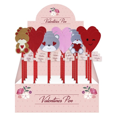 MOTHERS DAY FELT TOP PENS ASSORTED