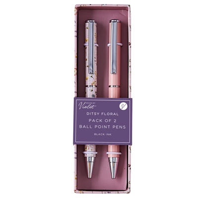 MOTHERS DAY DITSY FLORAL PENS 2 PACK