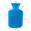 BRIGHT & HOMELY HOT WATER BOTTLE 500ML ASSORTED COLOURS